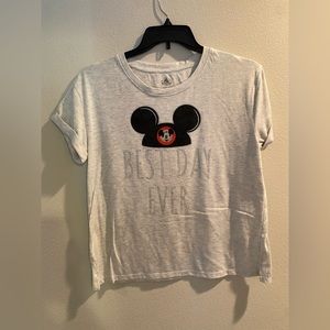 Disney “Best Day Ever” Mouseketeer Ears Mickey Mouse T-shirt